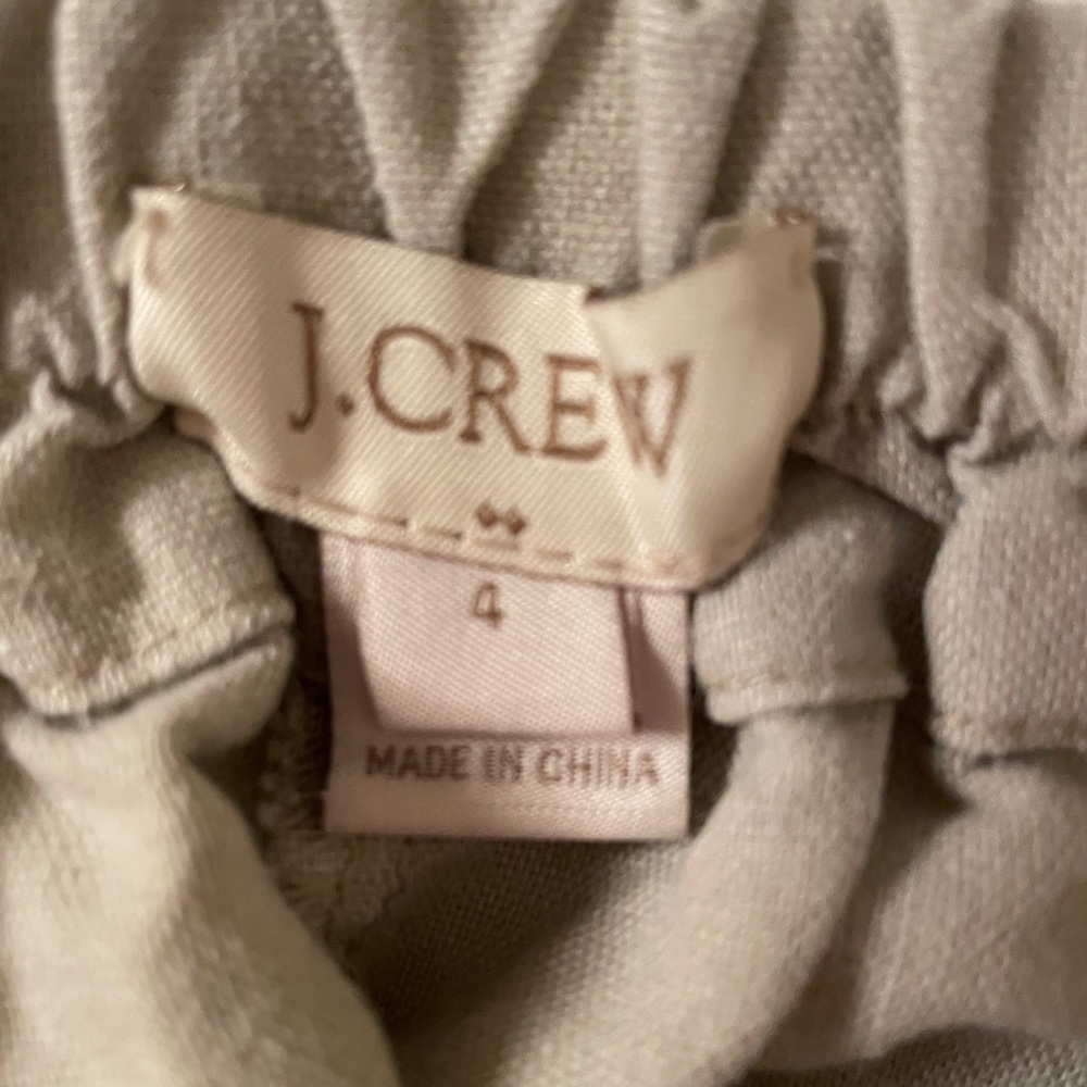 J Crew Factory Cropped Pants
